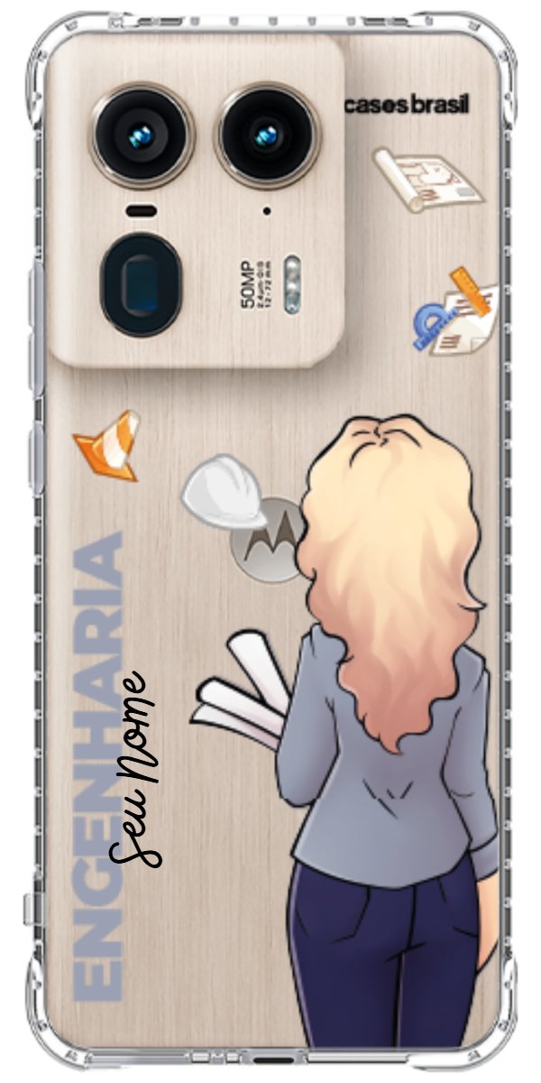 Capinha para Celular Engenharia - Boneca Profissão