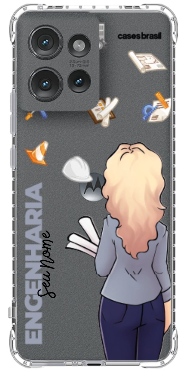 Capinha para Celular Engenharia - Boneca Profissão
