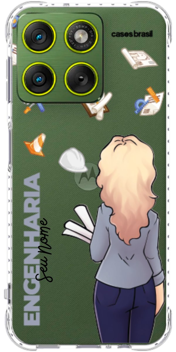 Capinha para Celular Engenharia - Boneca Profissão