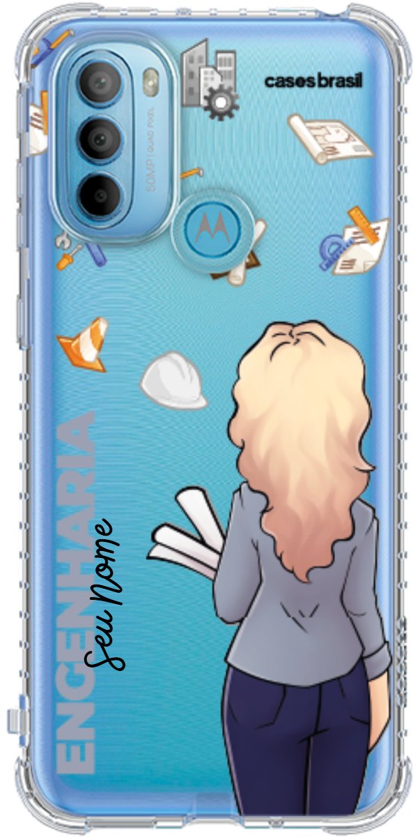 Capinha para Celular Engenharia - Boneca Profissão