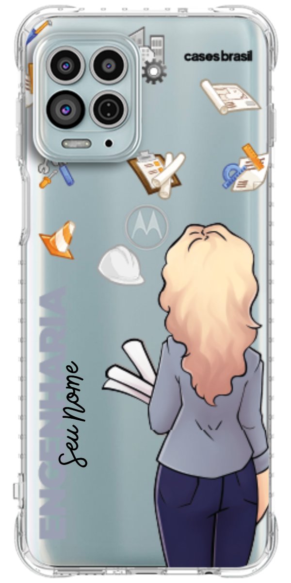Capinha para Celular Engenharia - Boneca Profissão