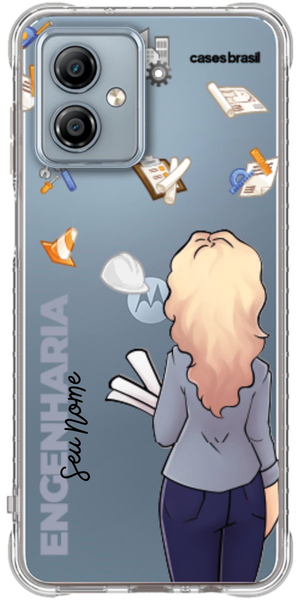 Capinha para Celular Engenharia - Boneca Profissão