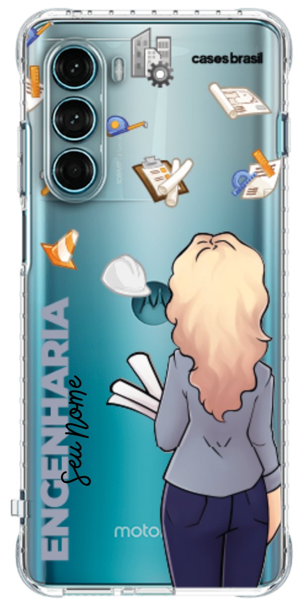 Capinha para Celular Engenharia - Boneca Profissão