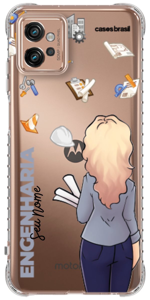 Capinha para Celular Engenharia - Boneca Profissão