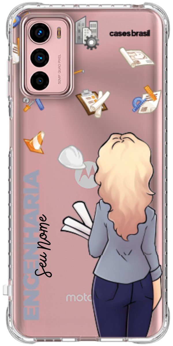 Capinha para Celular Engenharia - Boneca Profissão