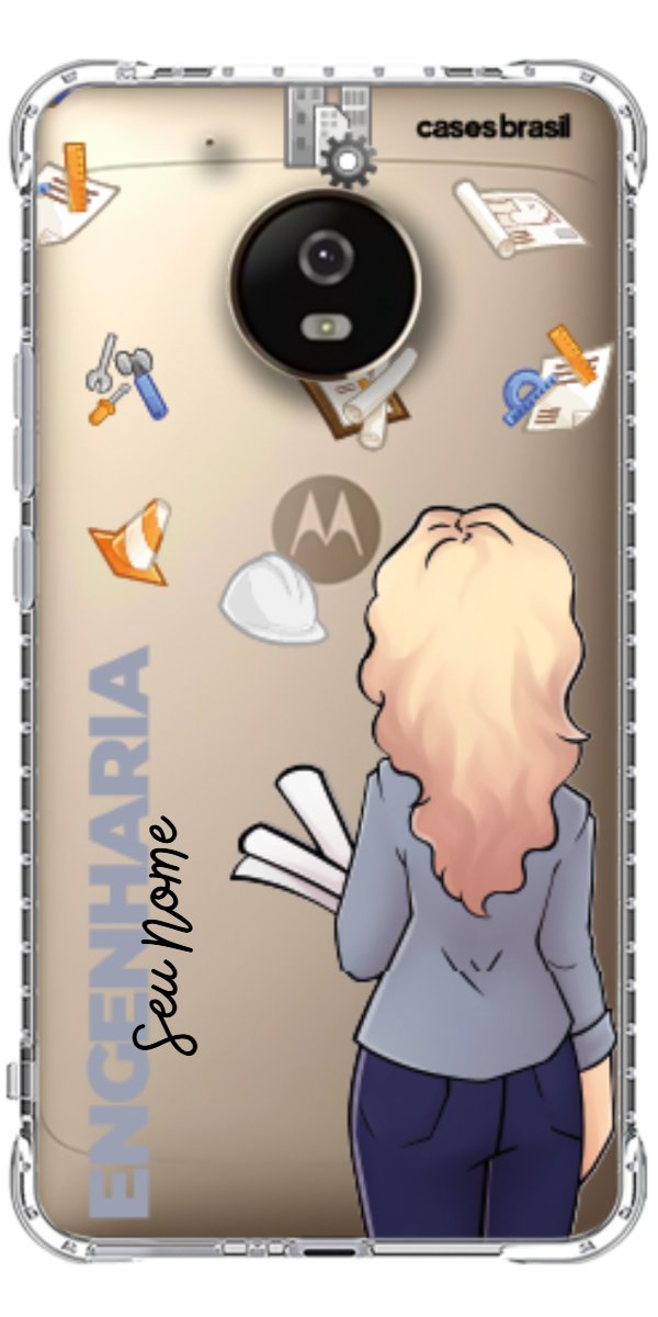 Capinha para Celular Engenharia - Boneca Profissão