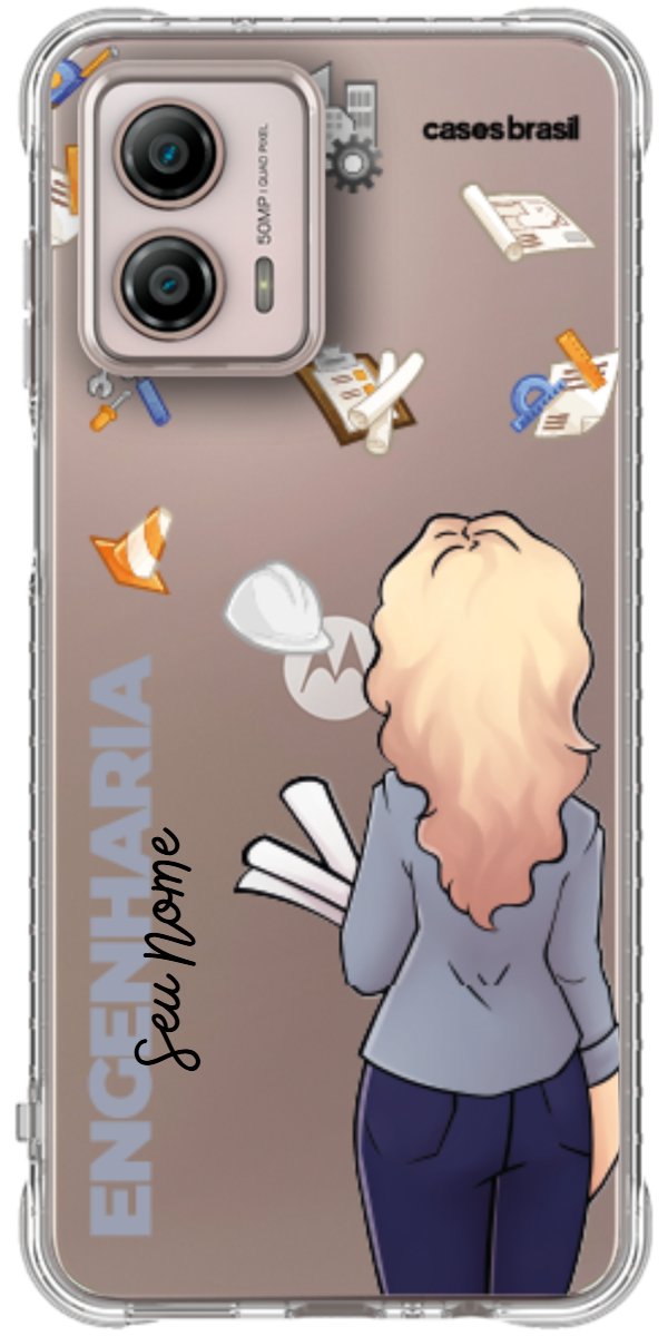 Capinha para Celular Engenharia - Boneca Profissão