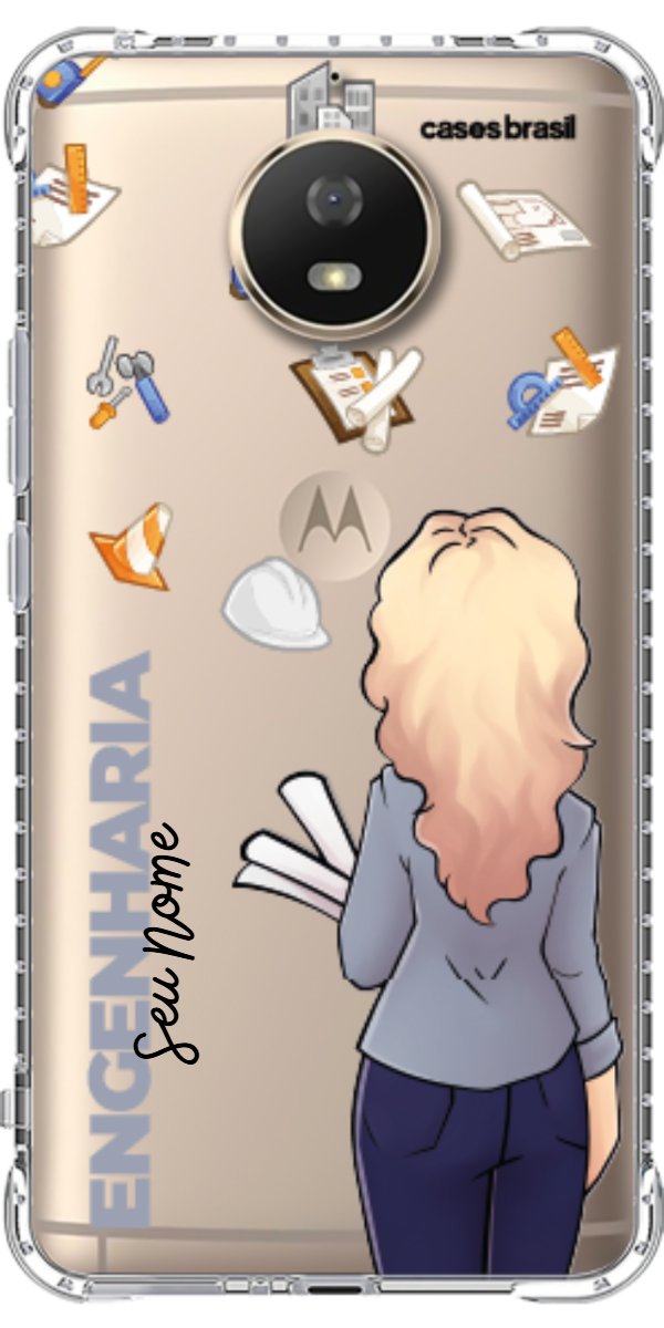 Capinha para Celular Engenharia - Boneca Profissão