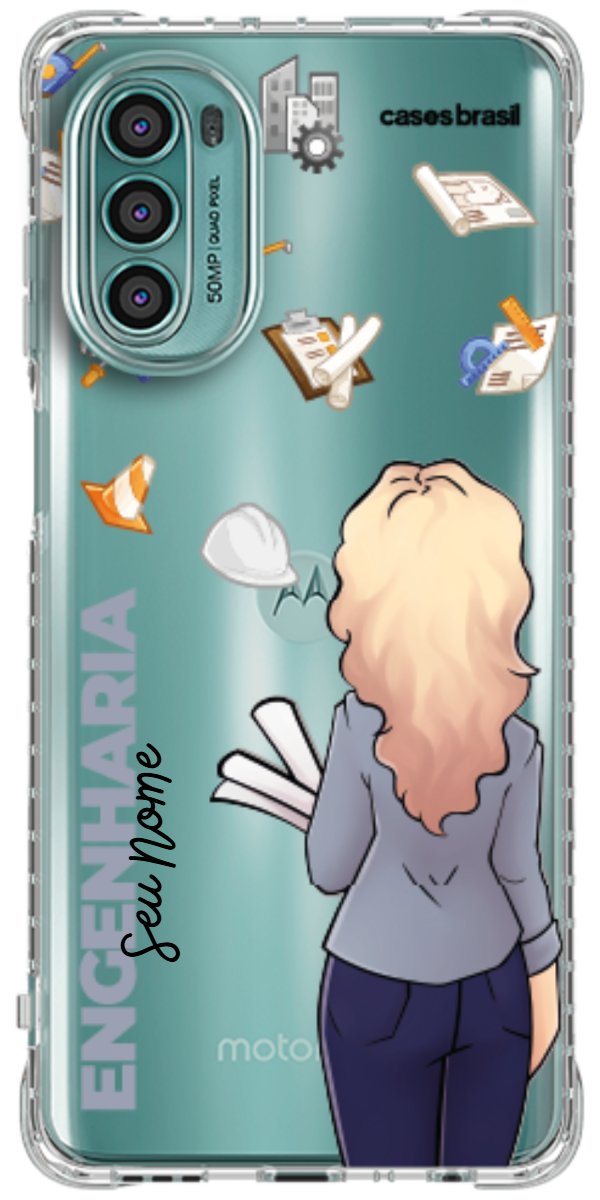 Capinha para Celular Engenharia - Boneca Profissão