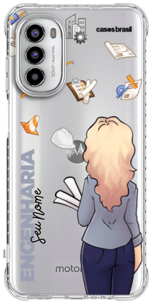 Capinha para Celular Engenharia - Boneca Profissão