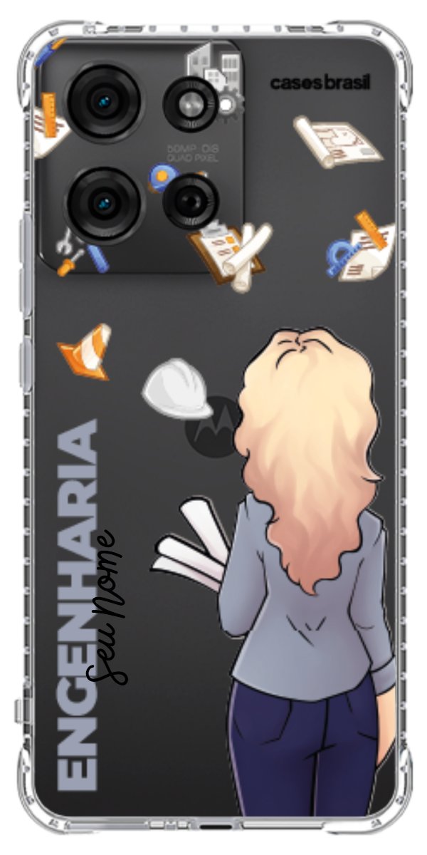 Capinha para Celular Engenharia - Boneca Profissão