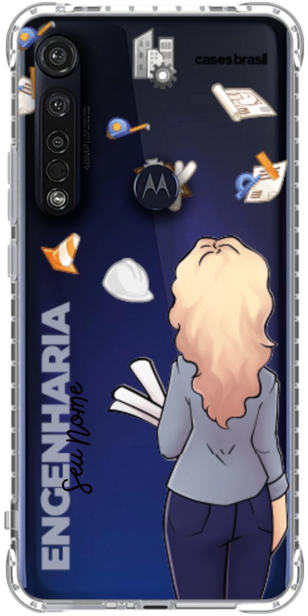 Capinha para Celular Engenharia - Boneca Profissão