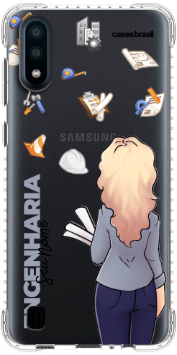 Capinha para Celular Engenharia - Boneca Profissão