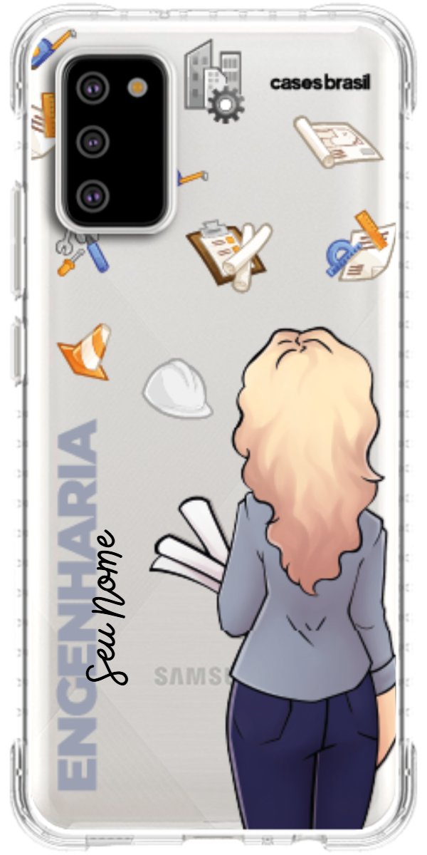 Capinha para Celular Engenharia - Boneca Profissão