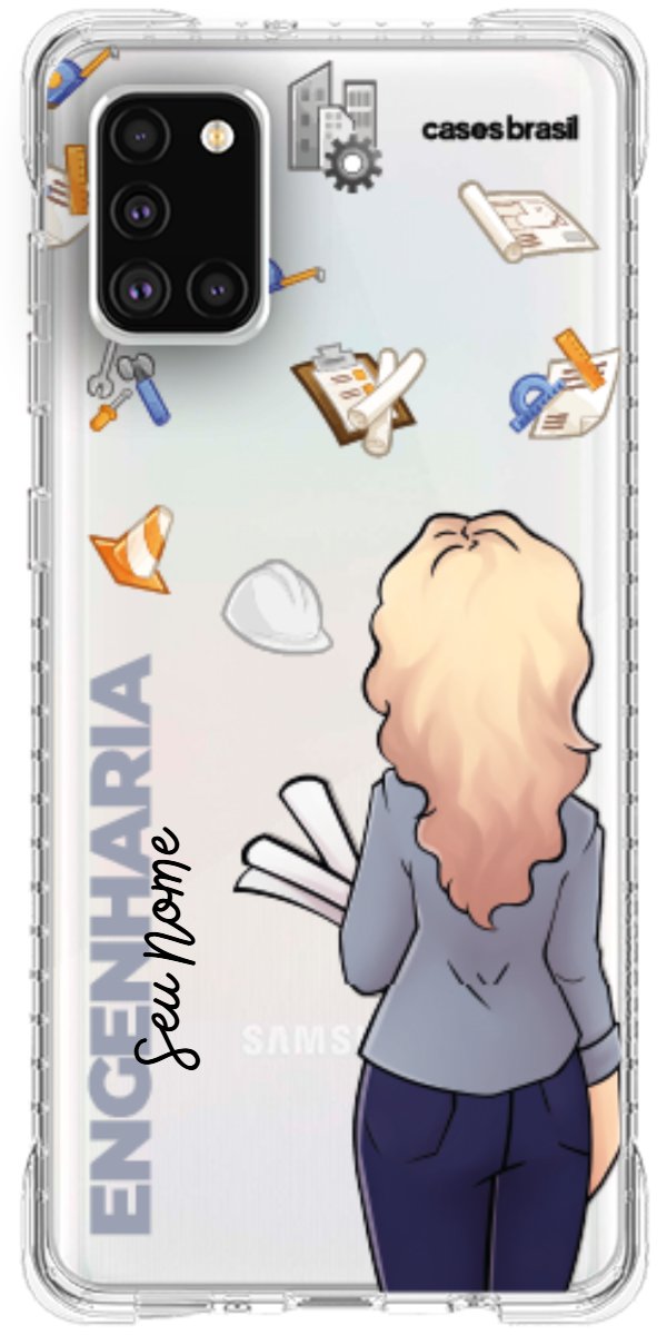 Capinha para Celular Engenharia - Boneca Profissão