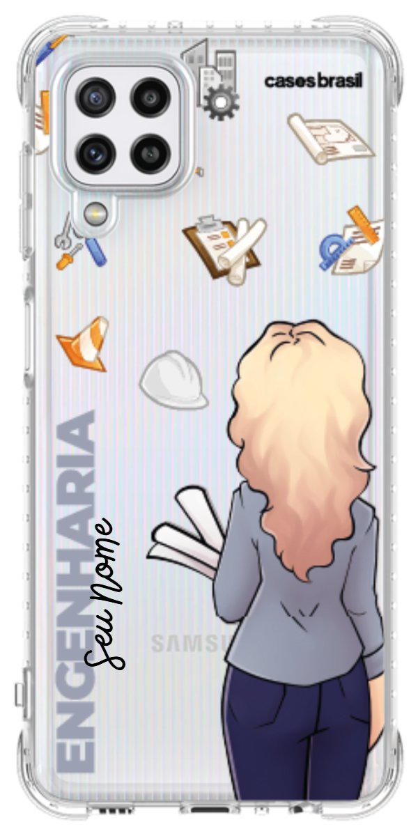 Capinha para Celular Engenharia - Boneca Profissão