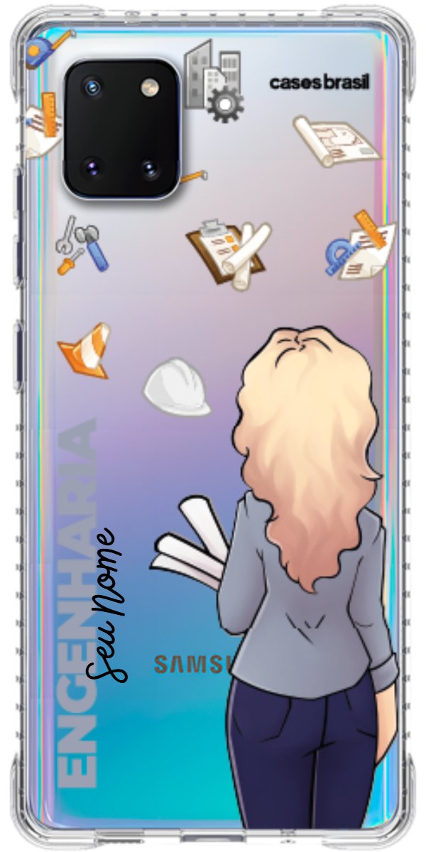 Capinha para Celular Engenharia - Boneca Profissão