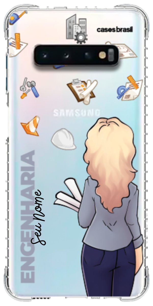 Capinha para Celular Engenharia - Boneca Profissão