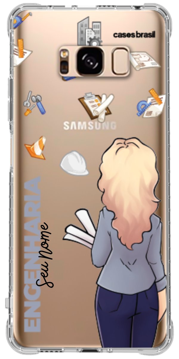 Capinha para Celular Engenharia - Boneca Profissão
