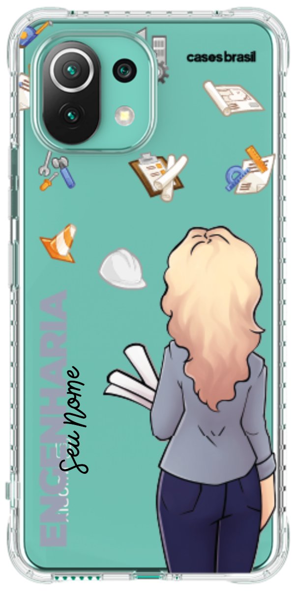 Capinha para Celular Engenharia - Boneca Profissão