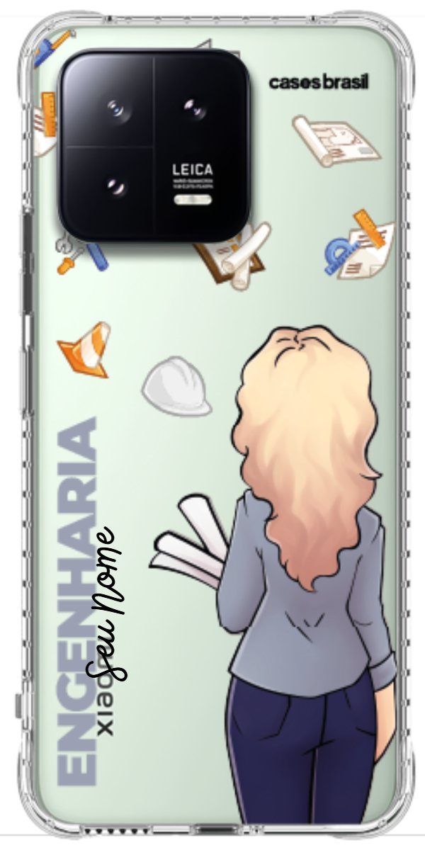 Capinha para Celular Engenharia - Boneca Profissão