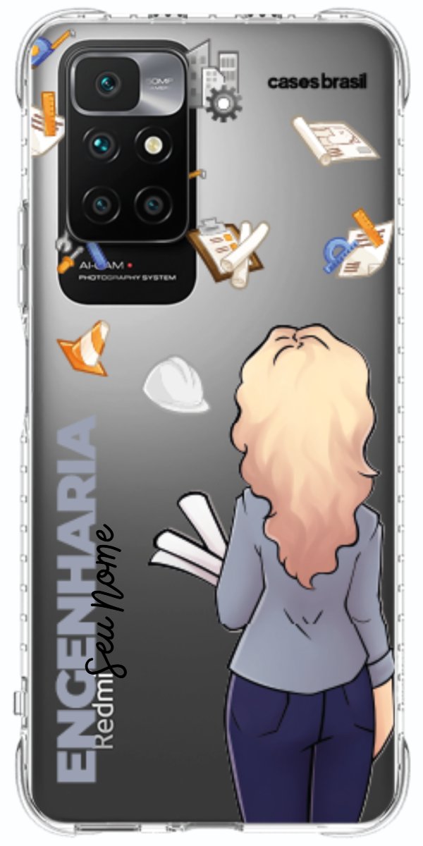 Capinha para Celular Engenharia - Boneca Profissão