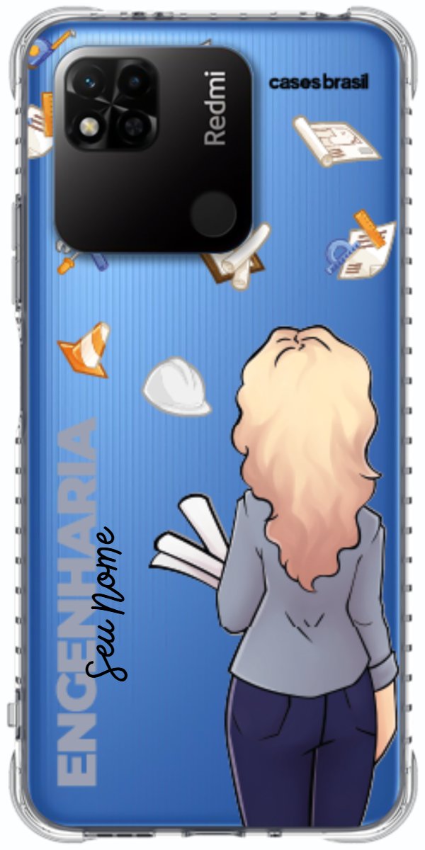 Capinha para Celular Engenharia - Boneca Profissão