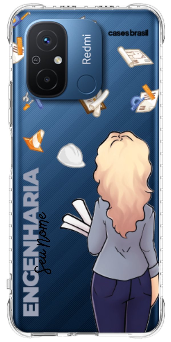 Capinha para Celular Engenharia - Boneca Profissão