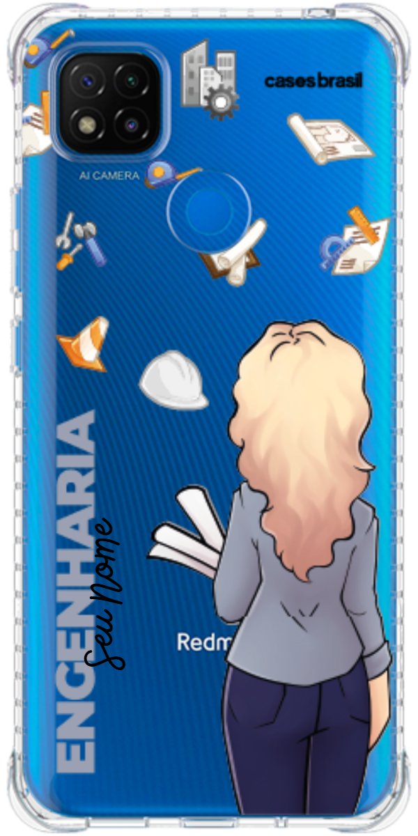 Capinha para Celular Engenharia - Boneca Profissão