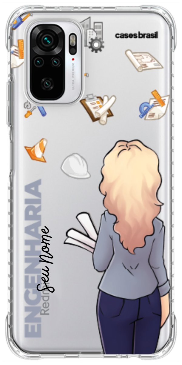 Capinha para Celular Engenharia - Boneca Profissão