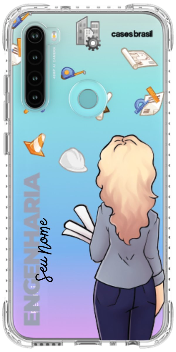 Capinha para Celular Engenharia - Boneca Profissão