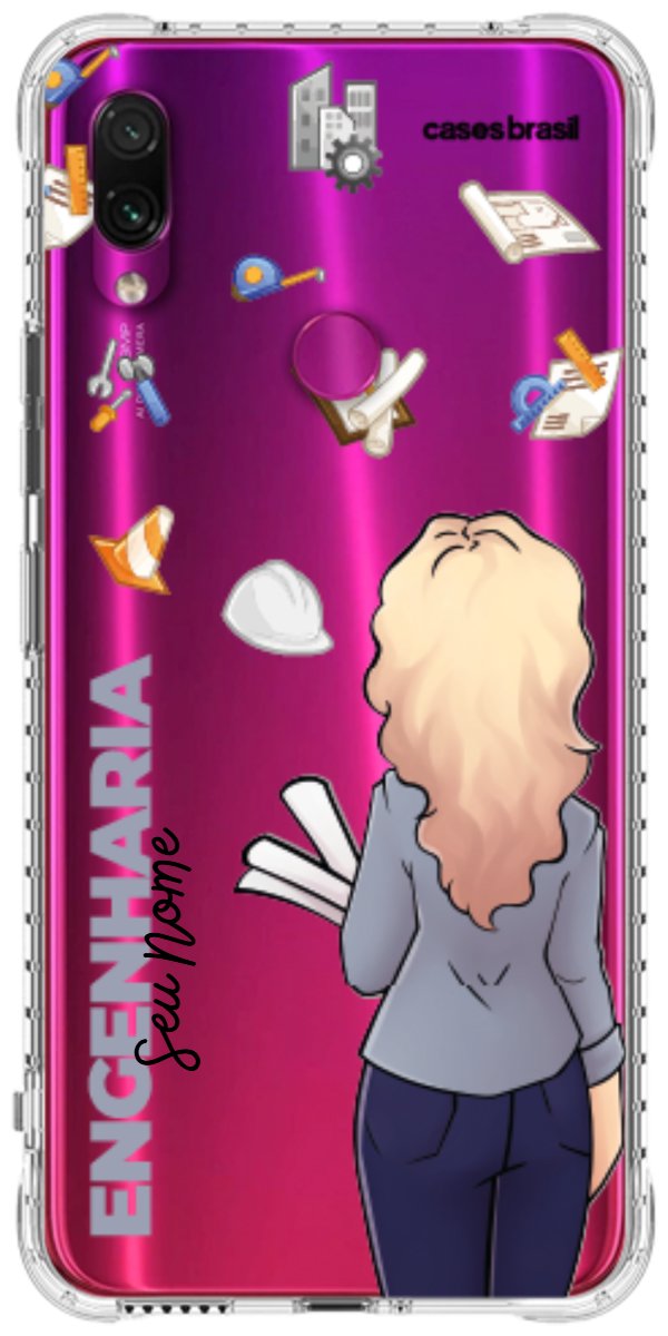 Capinha para Celular Engenharia - Boneca Profissão