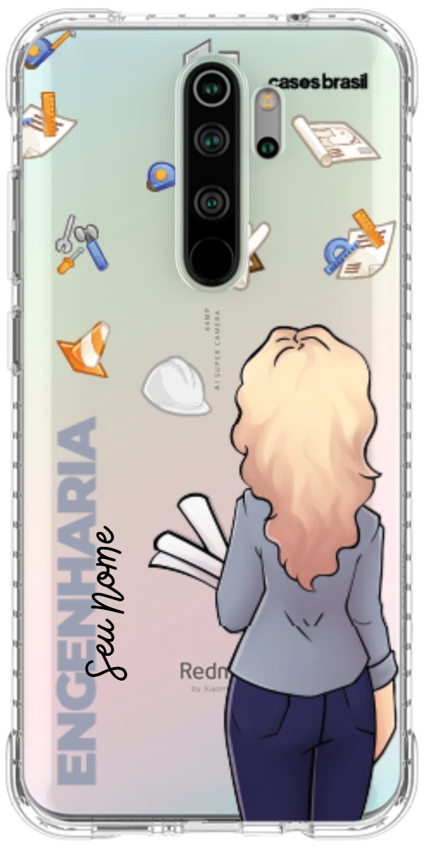 Capinha para Celular Engenharia - Boneca Profissão