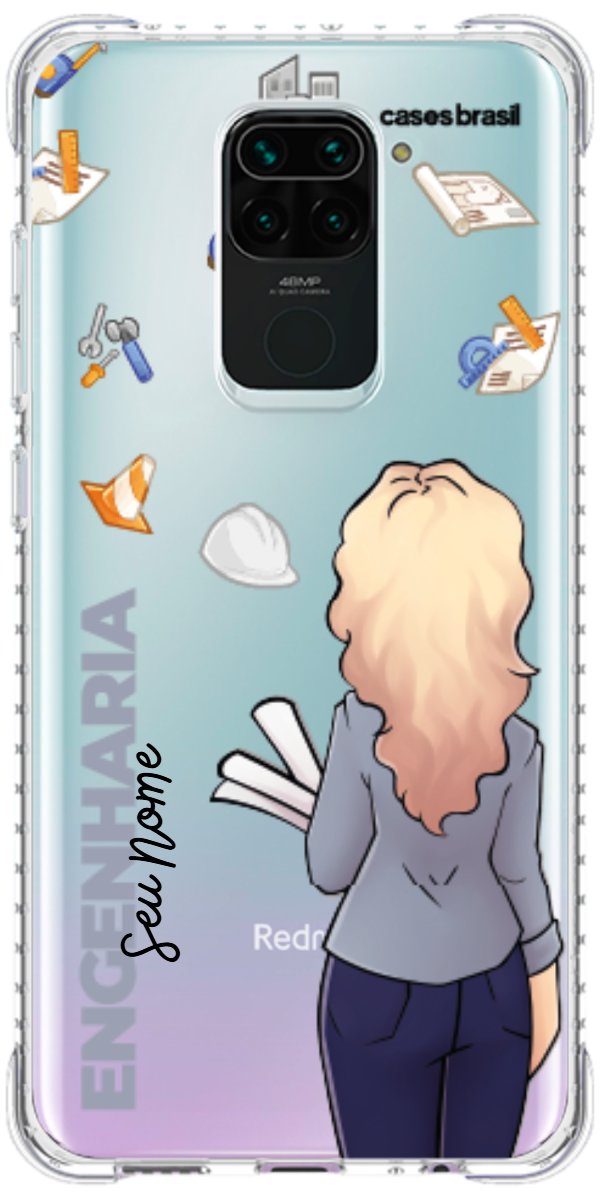 Capinha para Celular Engenharia - Boneca Profissão