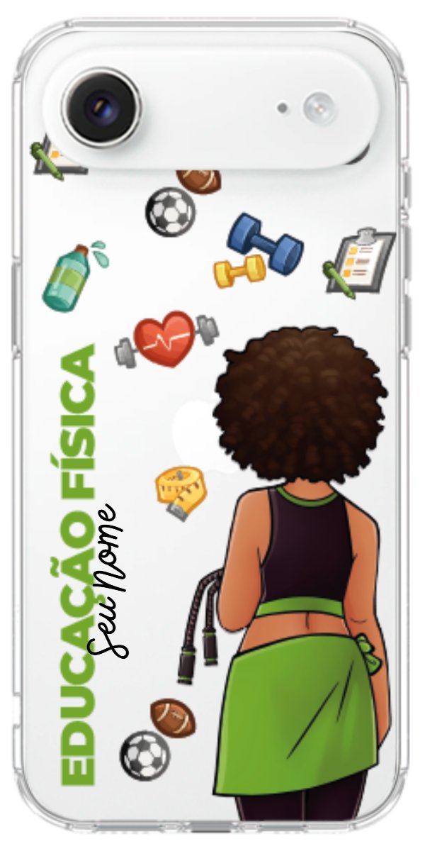Capinha para celular Educação Física - Boneca Profissão