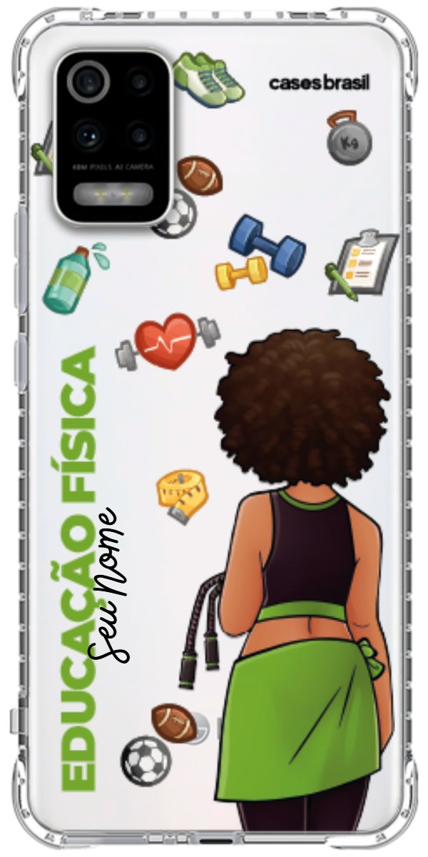 Capinha para celular Educação Física - Boneca Profissão