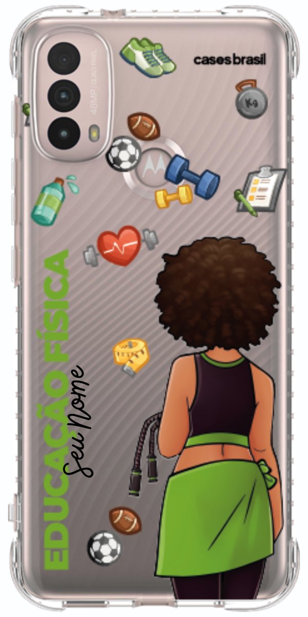 Capinha para celular Educação Física - Boneca Profissão