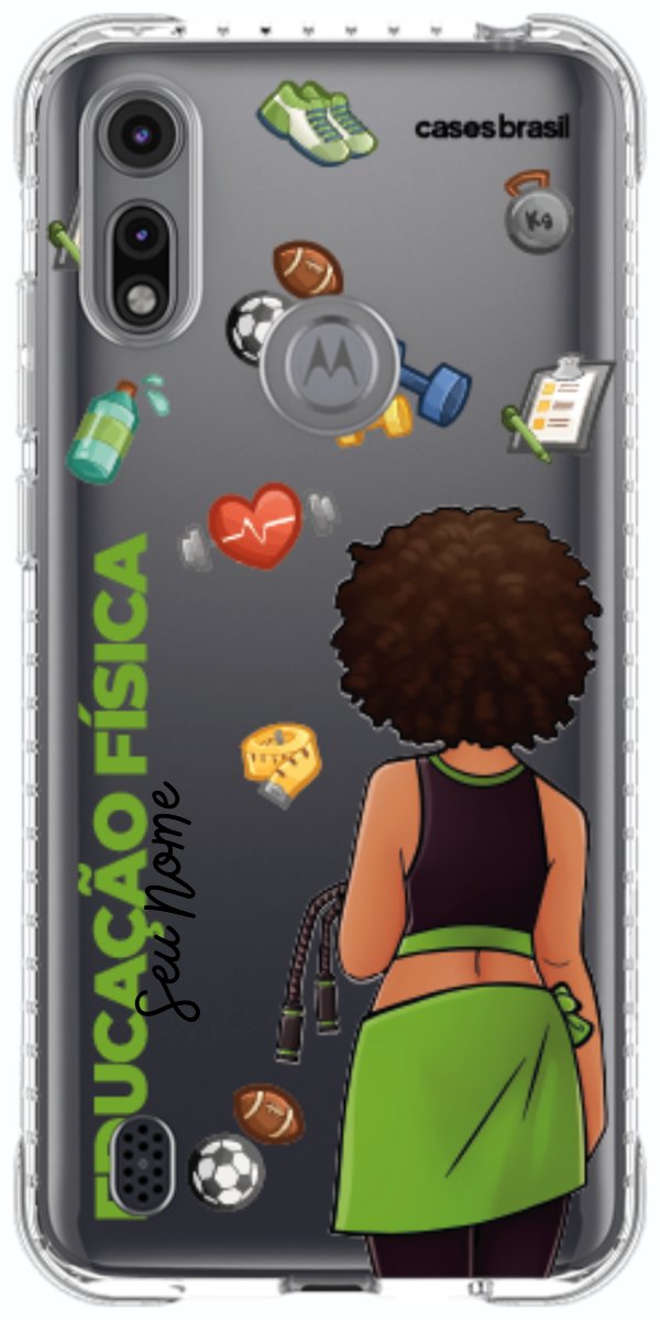 Capinha para celular Educação Física - Boneca Profissão