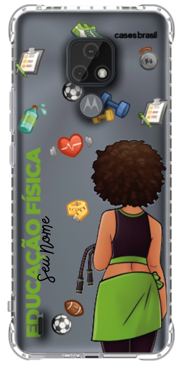 Capinha para celular Educação Física - Boneca Profissão