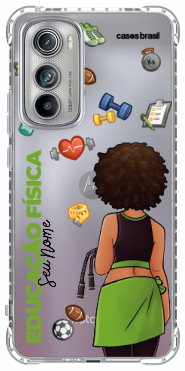 Capinha para celular Educação Física - Boneca Profissão
