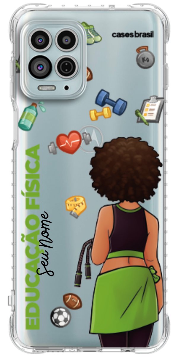 Capinha para celular Educação Física - Boneca Profissão