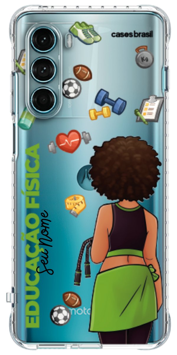 Capinha para celular Educação Física - Boneca Profissão