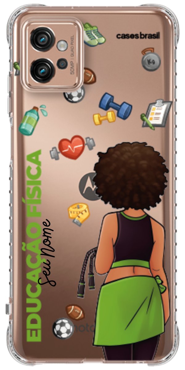 Capinha para celular Educação Física - Boneca Profissão