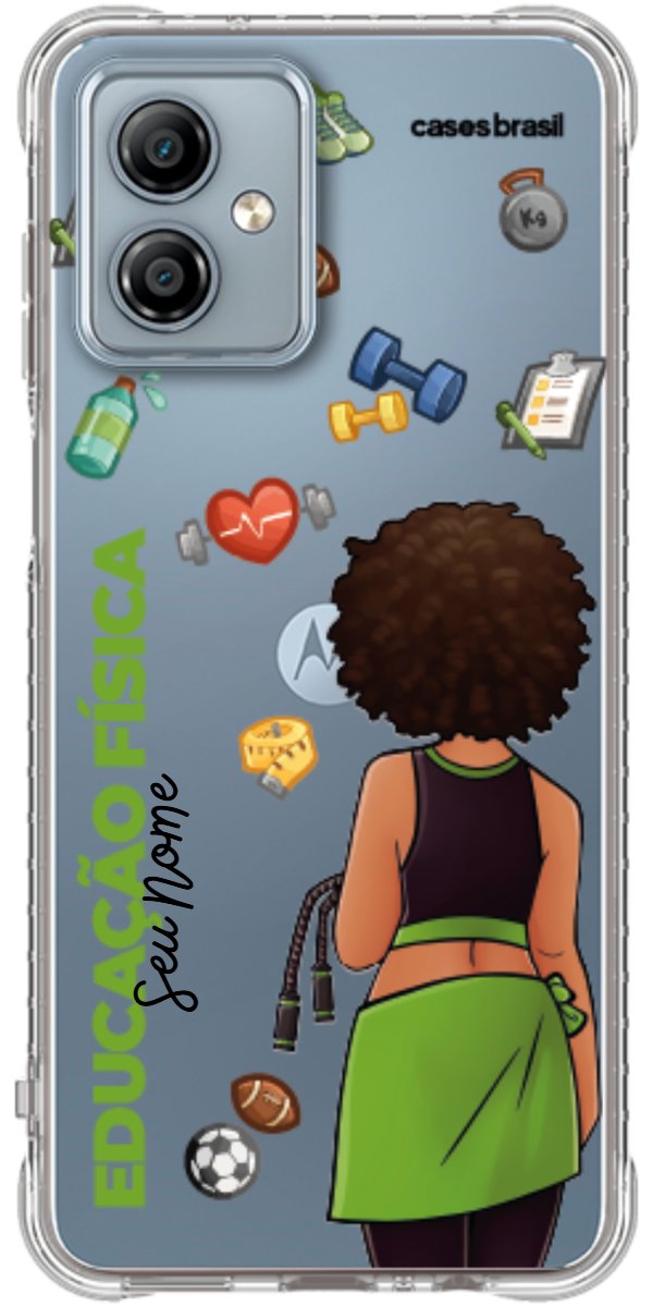 Capinha para celular Educação Física - Boneca Profissão
