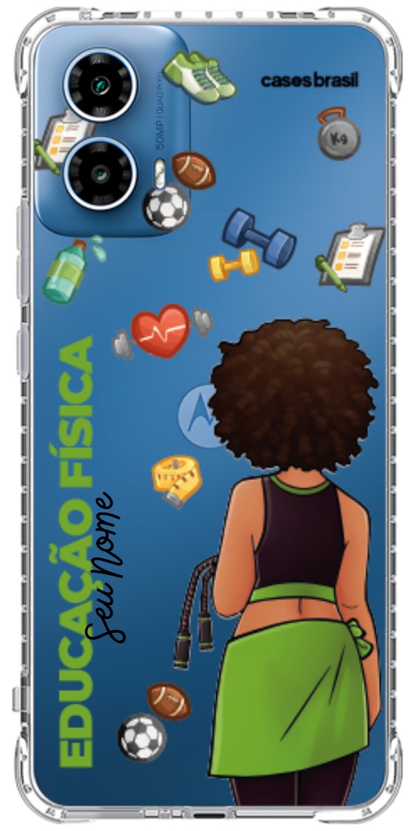 Capinha para celular Educação Física - Boneca Profissão