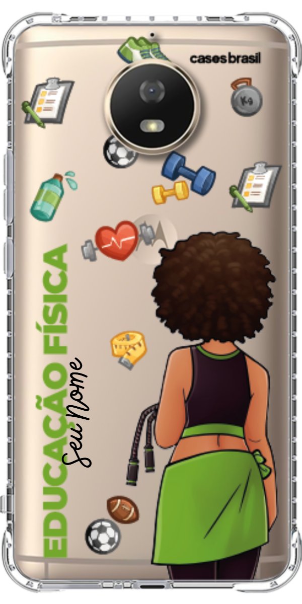 Capinha para celular Educação Física - Boneca Profissão
