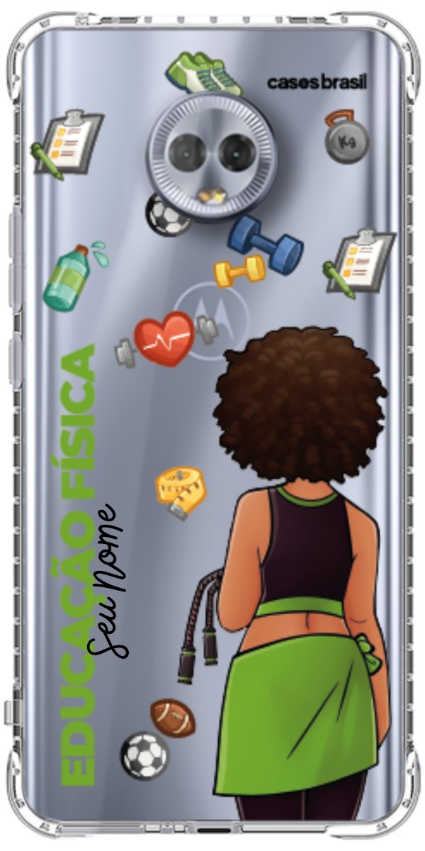 Capinha para celular Educação Física - Boneca Profissão