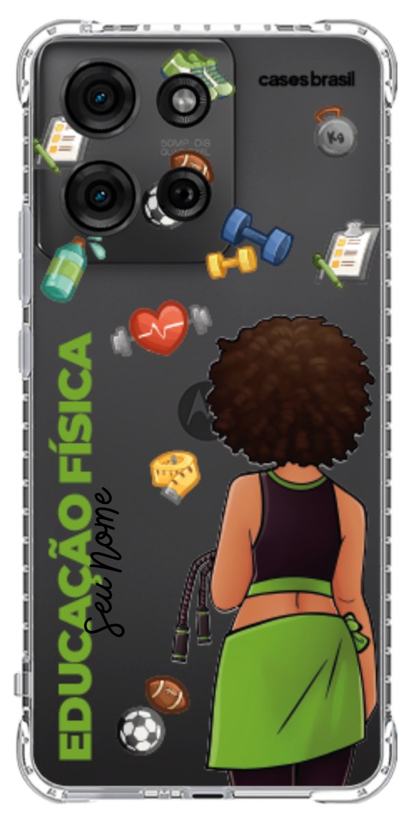 Capinha para celular Educação Física - Boneca Profissão