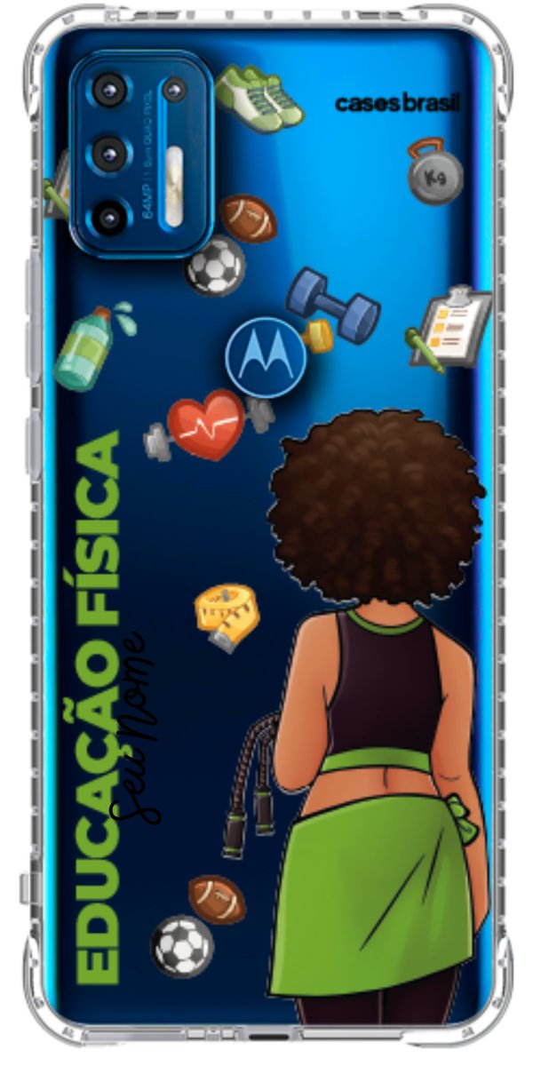 Capinha para celular Educação Física - Boneca Profissão