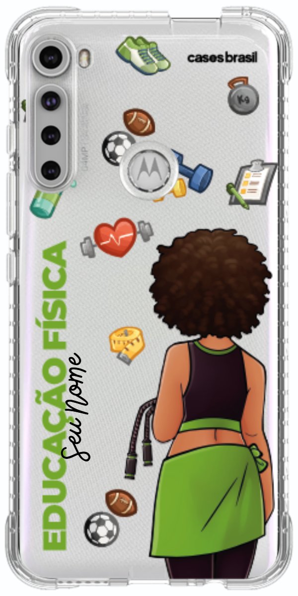 Capinha para celular Educação Física - Boneca Profissão